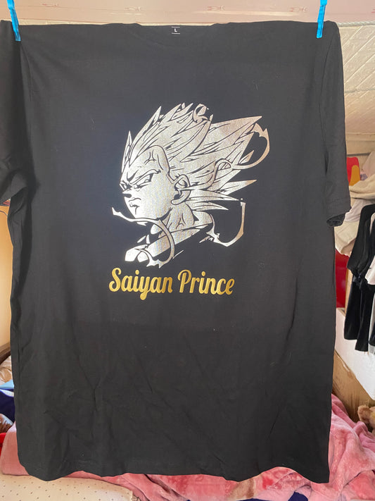 SAIYAN PRINCE T SHIRT