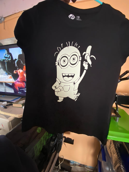 GLOW IN DARK MINIONS T SHIRT