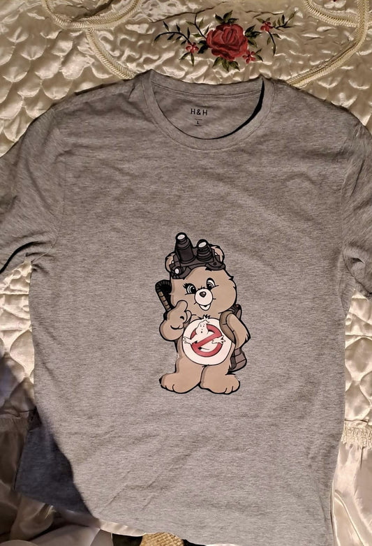 GHOSTBUSTER CAREBEAR T SHIRT
